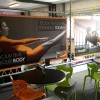 internal vinyl banners for gym